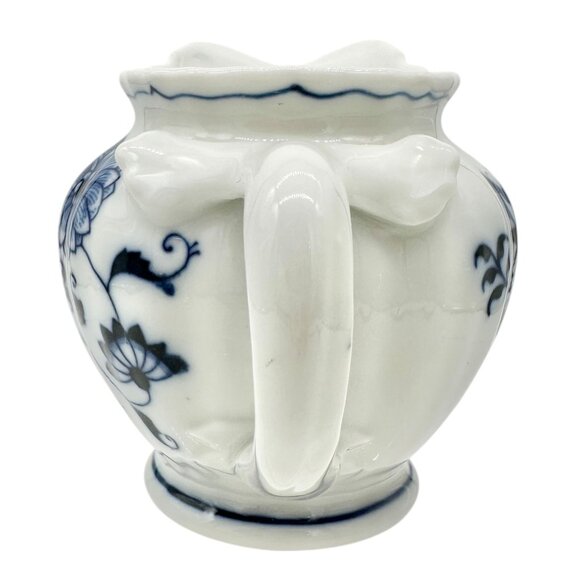 Blue Danube Porcelain Creamer White Blue Floral Motif Pitcher Elegant Design EUC - Picture 4 of 7